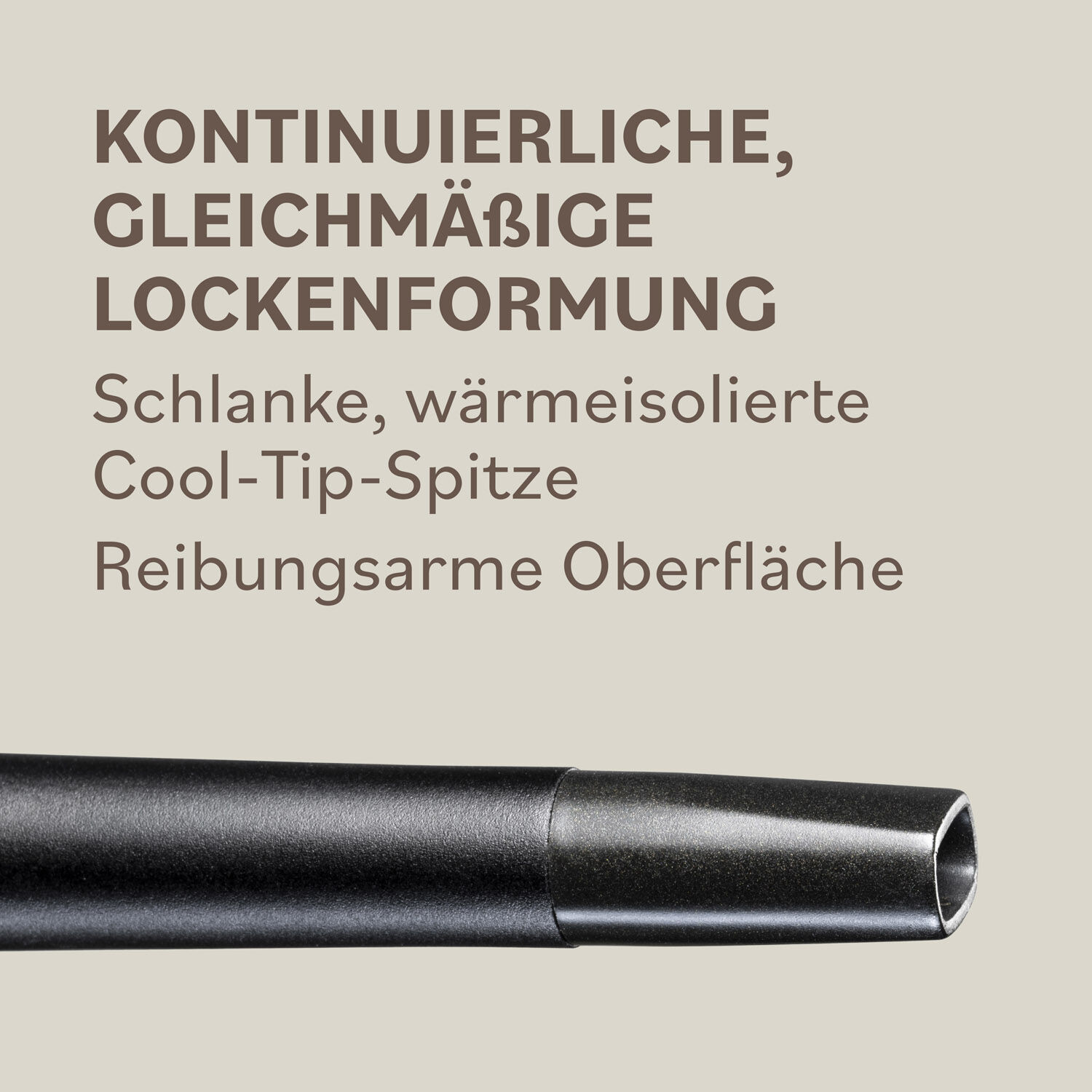 Konischer Lockenstab - &Oslash; 19-13mm